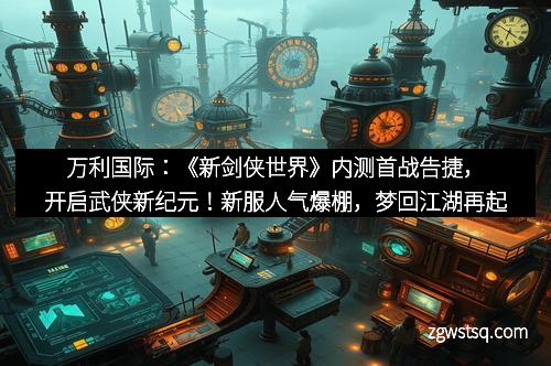 万利国际：《新剑侠世界》内测首战告捷，开启武侠新纪元！新服人气爆棚，梦回江湖再起风云